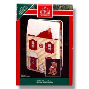 Hallmark Keepsake Ornament The Night Before Christmas 1992